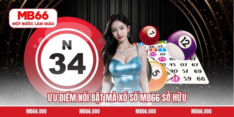 Ưu điểm nổi bật mà xổ số MB66 sở hữu 